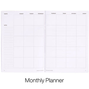 curation 90 day planner weekly