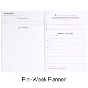 curation 90 day planner weekly