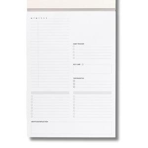 Curation Daily Desk Pad Planner Blank Sheet