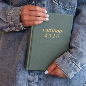 curation 2026 diary planner