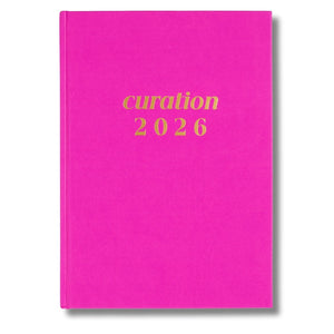 curation 2026 diary planner large