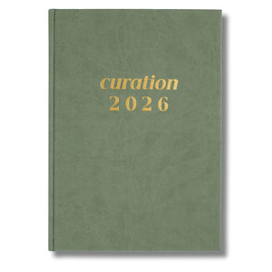 curation 2026 diary planner large