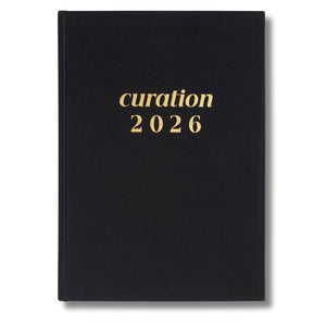 curation 2026 diary planner large
