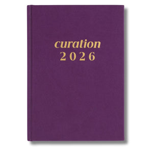 curation 2026 diary planner large