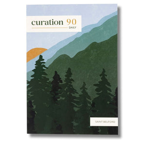 curation 90 day planner daily