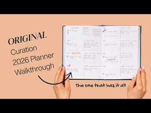 Curation 2026 Diary Planner (A5 Original Weekly)