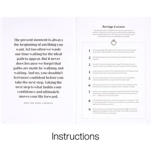 savings curator booklet