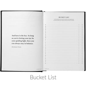 Curation 365 Undated Planner bucket list
