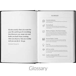 Curation 365 Undated Planner Glossary