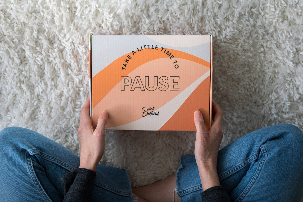 Pause self-care gift box