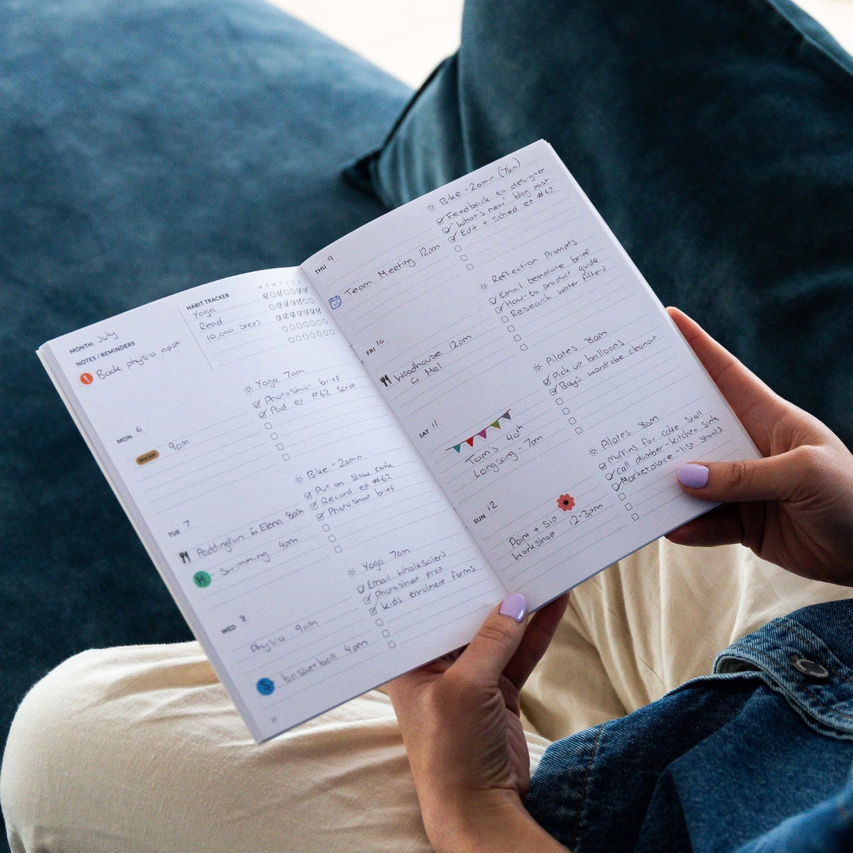 Curation 90-Day Undated Planner (Weekly)