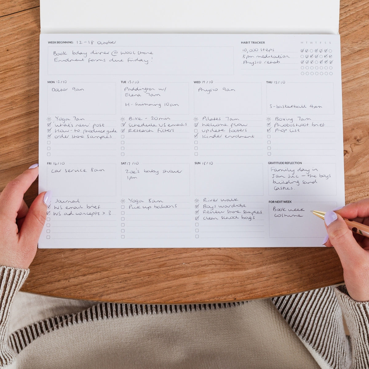 Curation Weekly Desk Pad Pre-order