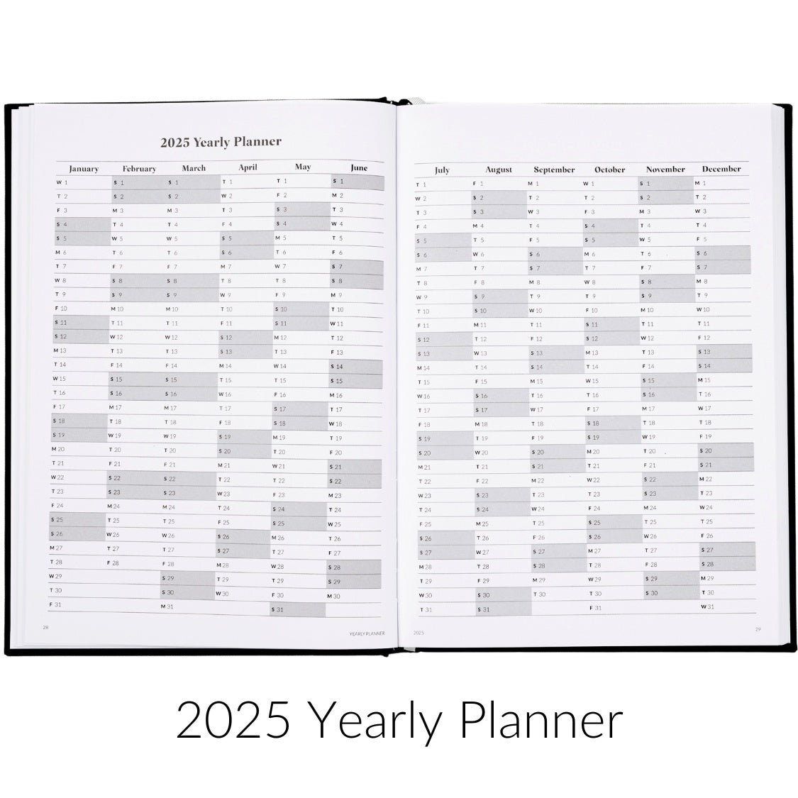 Curation 2025 Diary Planner (Large/A4) Best Weekly A4 Planner Saint Belford