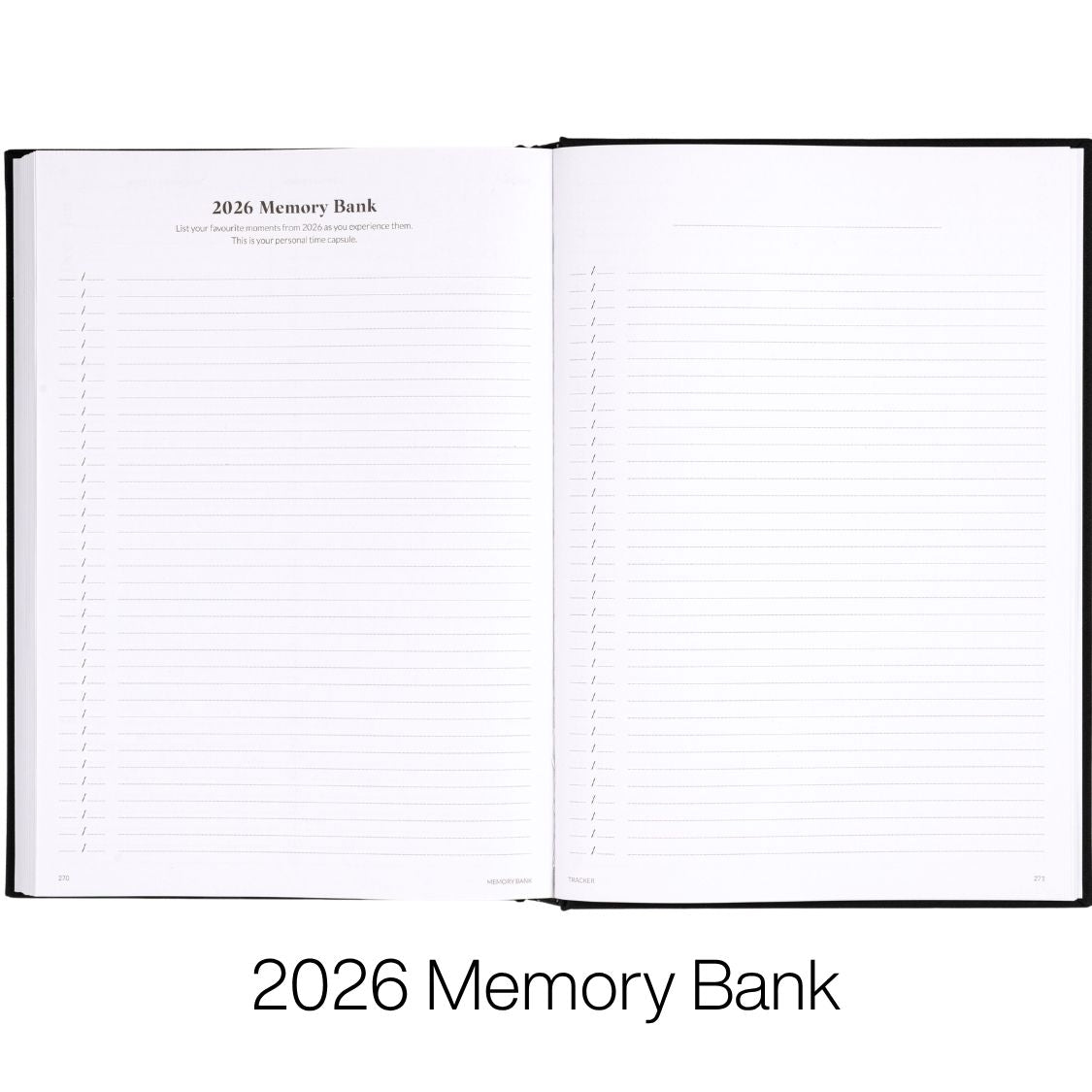 curation 2026 diary planner large