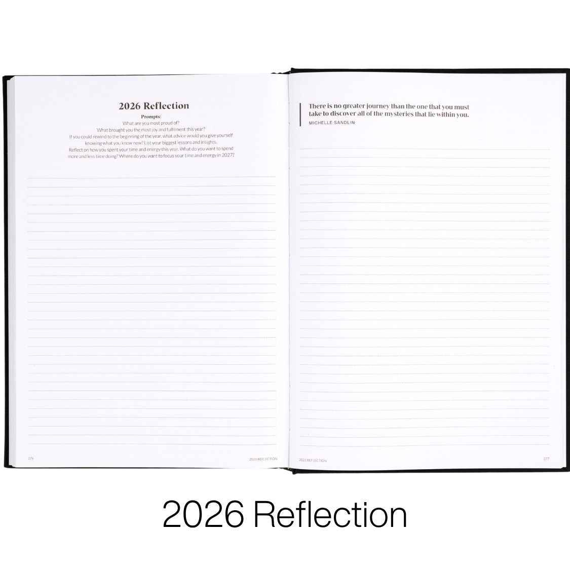 curation 2026 diary planner large