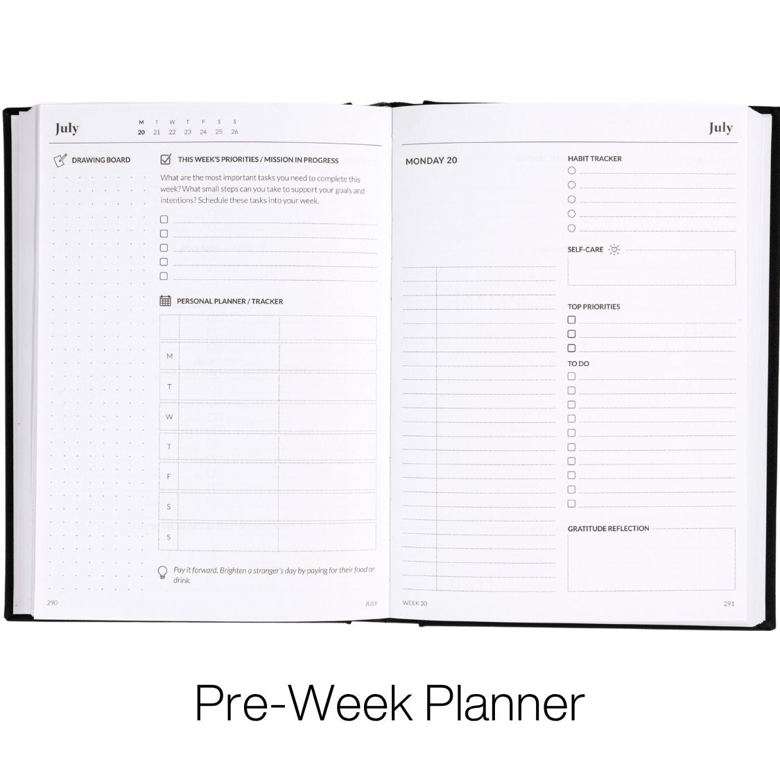 curation 2026 diary planner daily