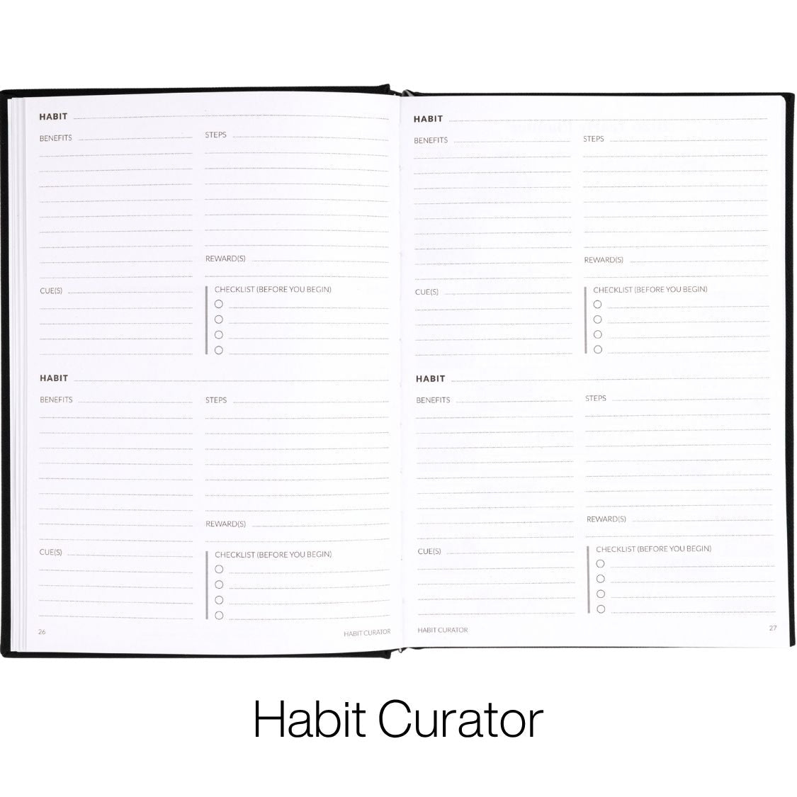 curation 2026 diary planner mini