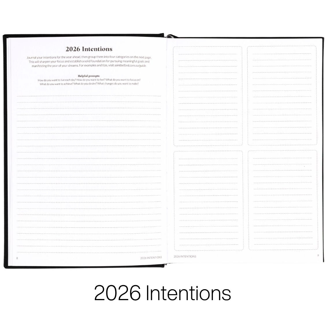 curation 2026 diary planner mini