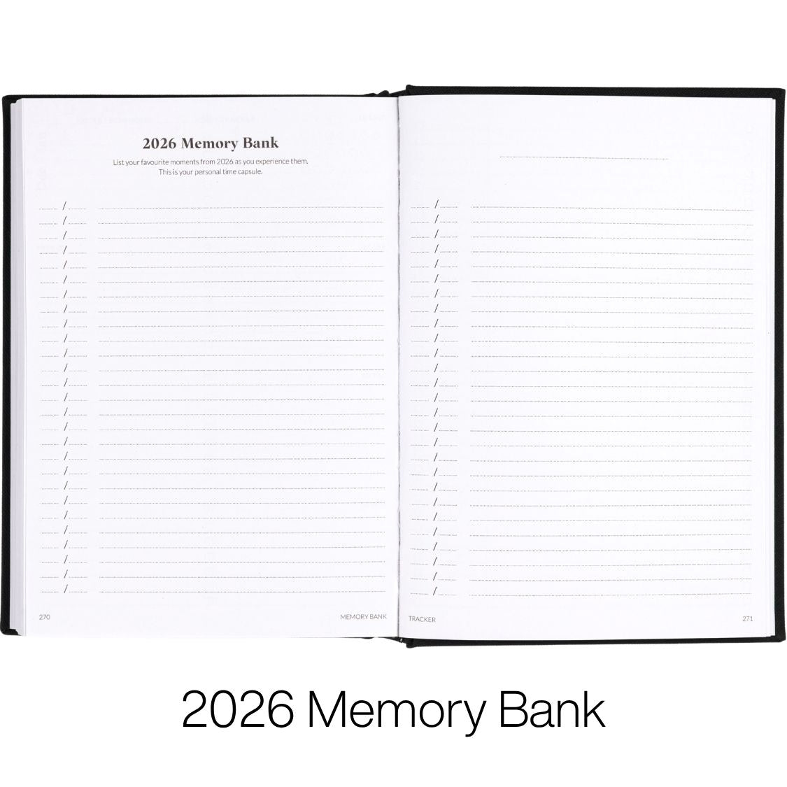 curation 2026 diary planner mini