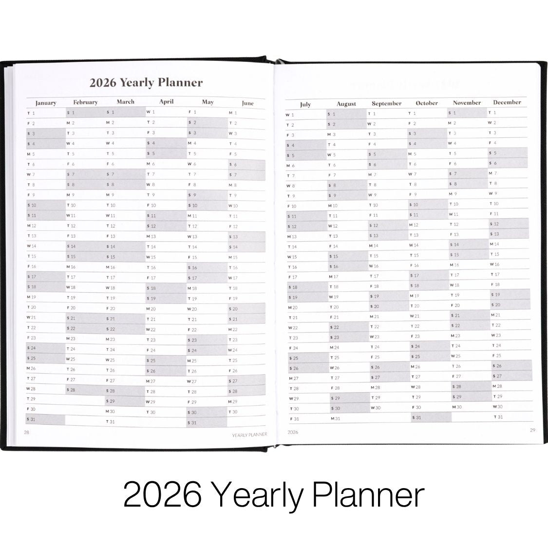 curation 2026 diary planner mini