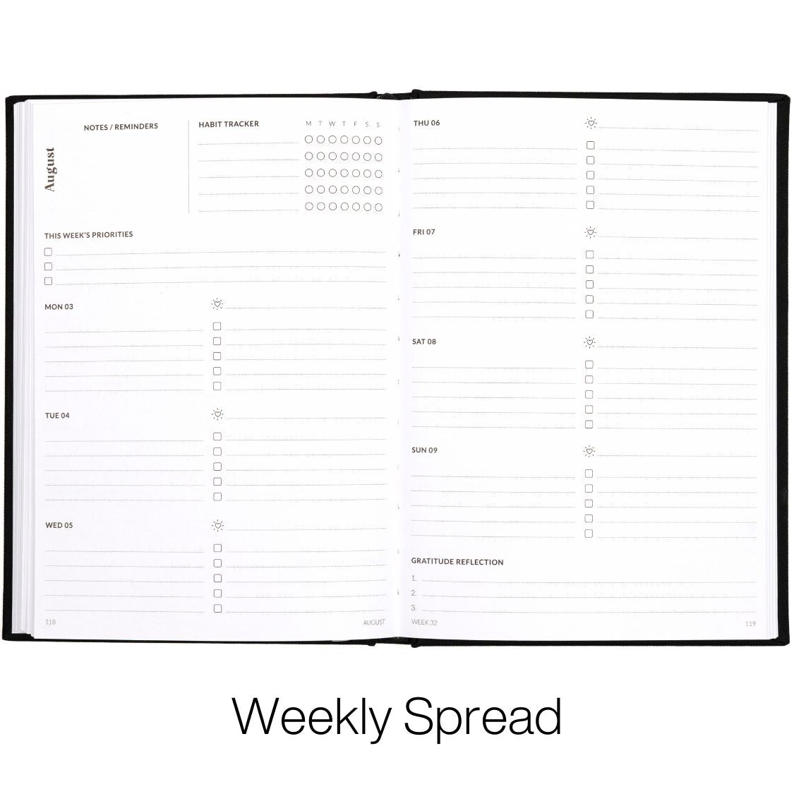 curation 2026 diary planner mini