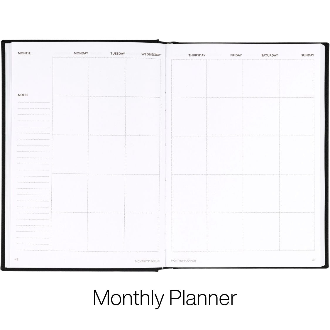 curation 365 undated planner