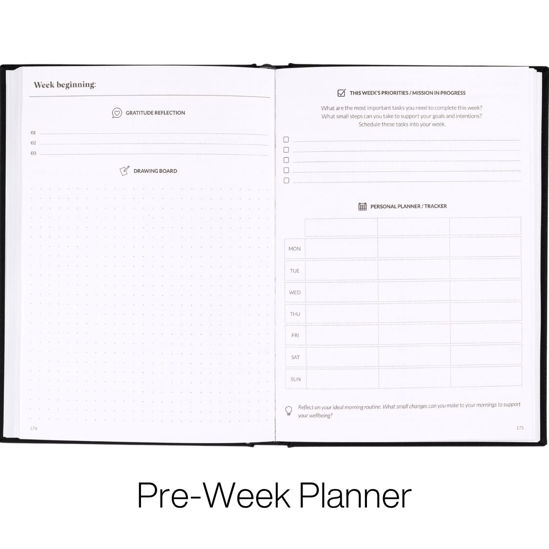 curation 365 undated planner