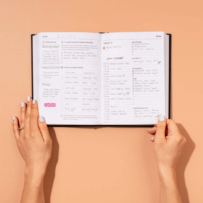 curation 2026 diary planner daily