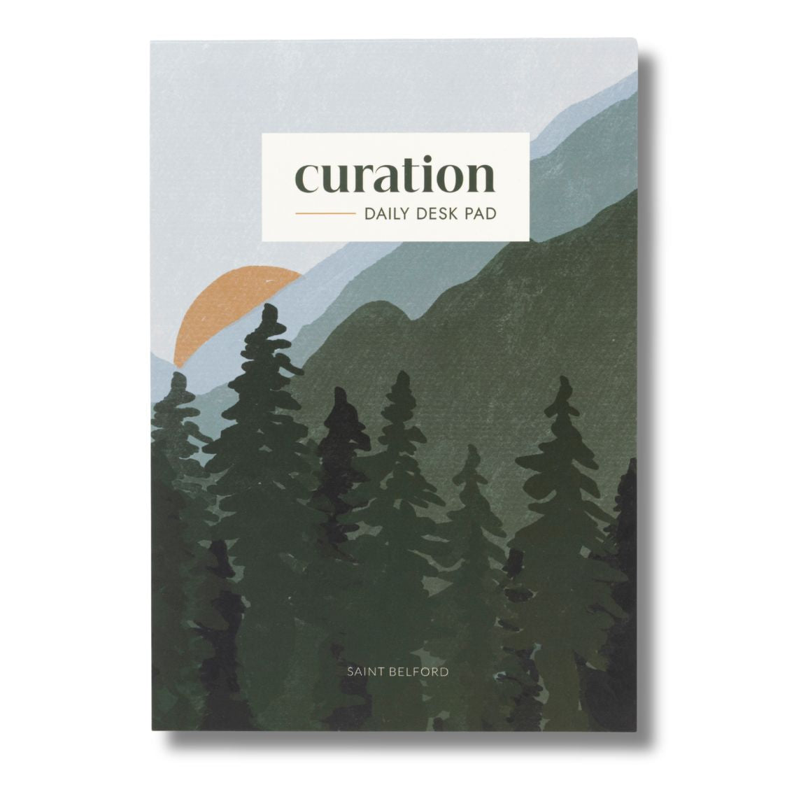 Curation Daily Desk Pad Planner