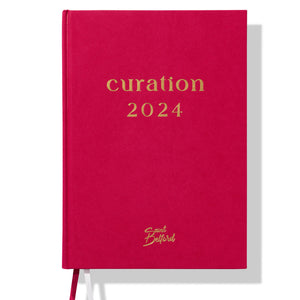 Curation 2024 Diary Planner A4 pink