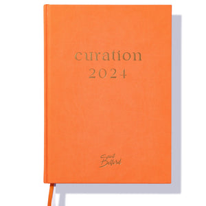 Curation 2024 Diary Planner Papaya