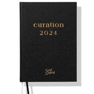Curation 2024 Diary Planner A4 black