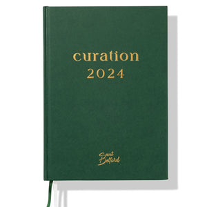 Curation 2024 Diary Planner A4 green