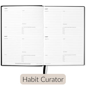 Curation 2024 Diary Planner inside pages