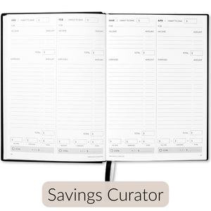 Curation 2024 Diary Planner inside pages