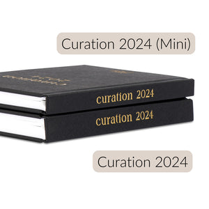 Curation 2024 Diary Planner Mini compared with the Original version of Curation