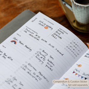 Curation 2024 Diary Planner Mini inside pages