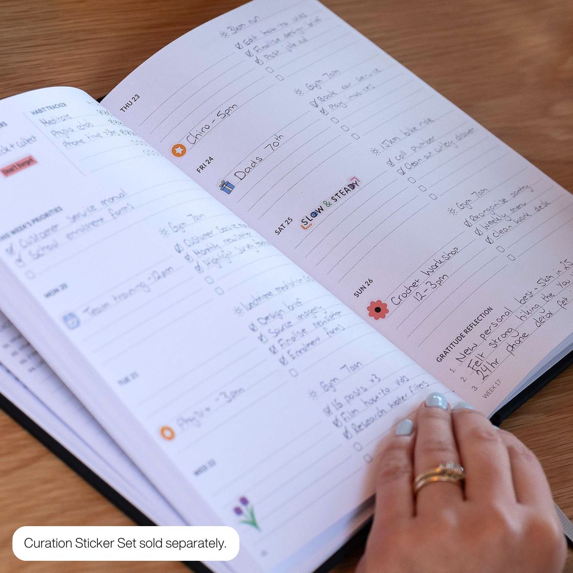 curation 2026 diary planner mini