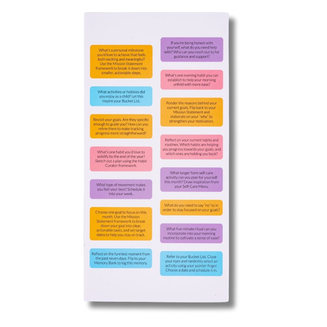 curation prompt stickers