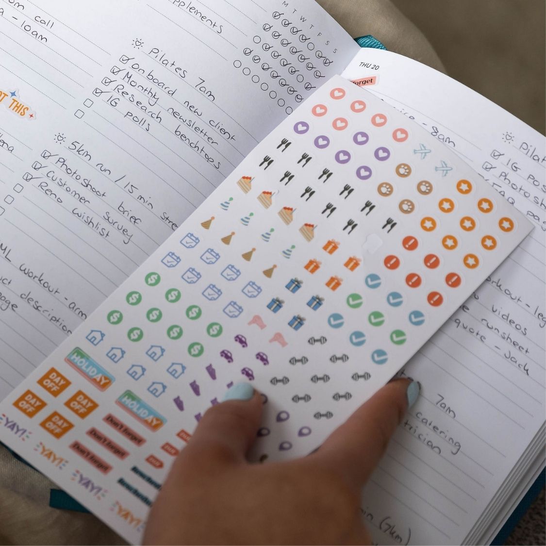 curation sticker set