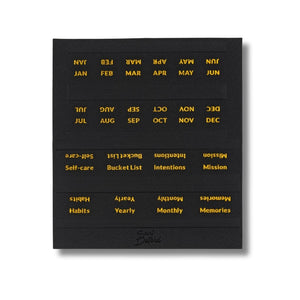 curation tab sticker diary tabs