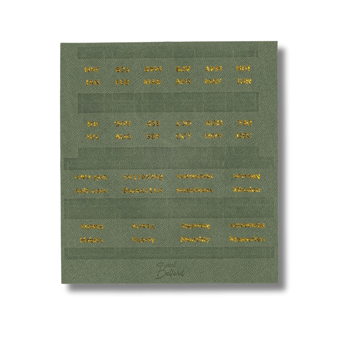 curation tab sticker diary tabs