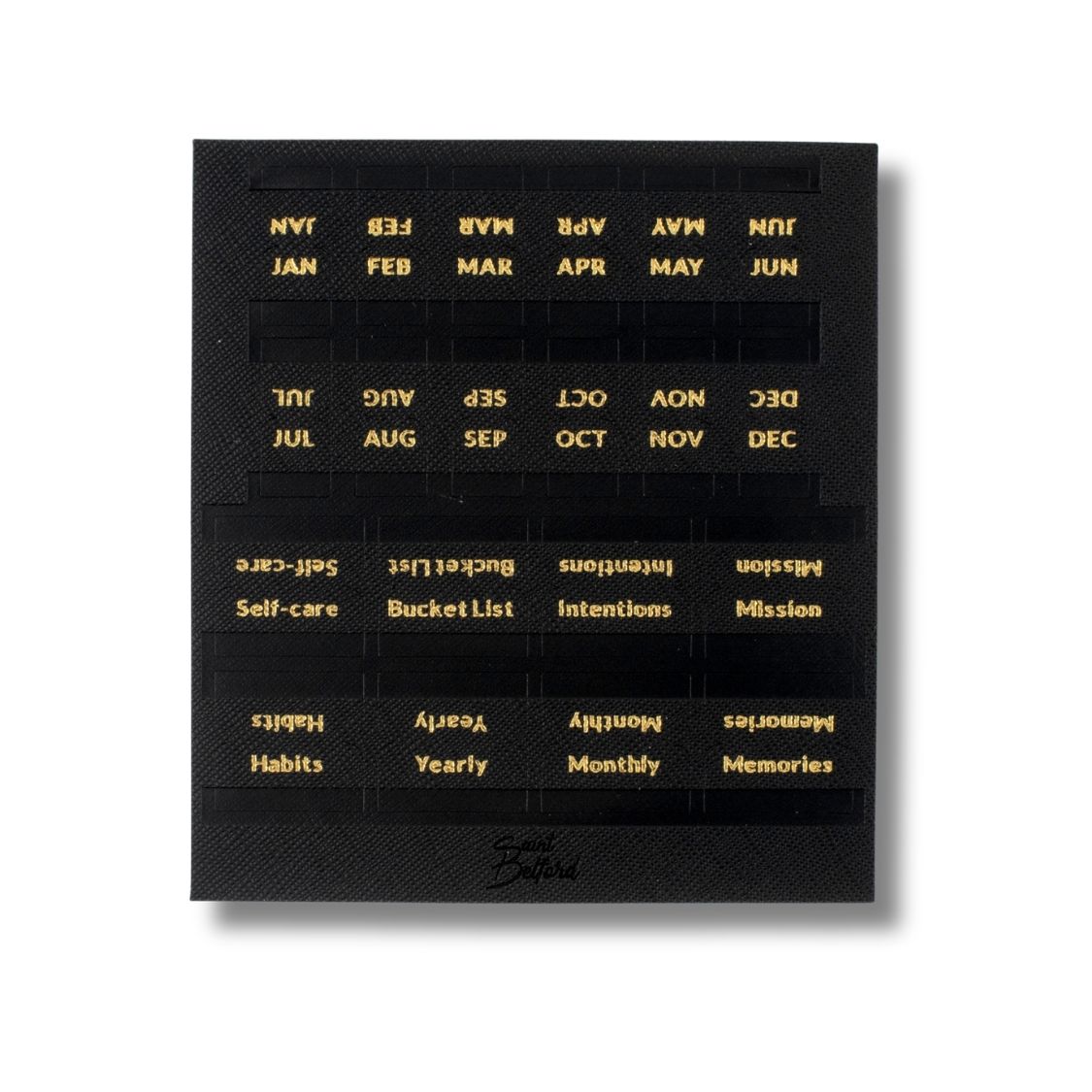 Curation tab stickers for curation 2027 diary
