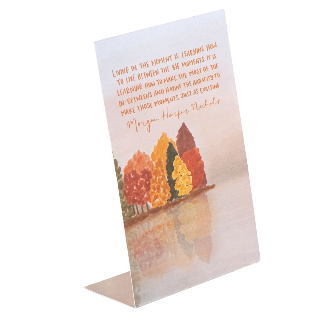 Double Sided A6 Desk Card