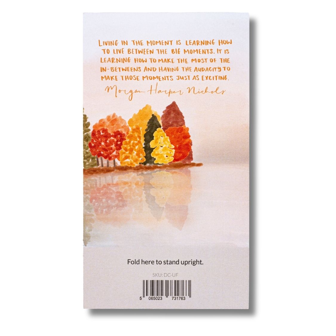 Double Sided A6 Desk Card