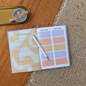 Pledge to Stay Well Journal: Self-Talk Support feature