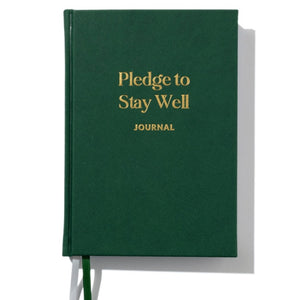 Pledge to Stay Well Journal - Forest Green