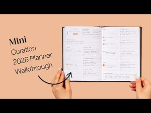 Curation 2026 Diary Planner (A5 Mini Weekly)