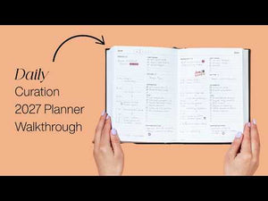 Curation 2027 Diary Planner (A5 Daily)