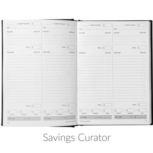 Curation 365 Undated Planner savings curator